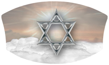 DNSWILL 120 BZ SL Star of David Bronze Silver